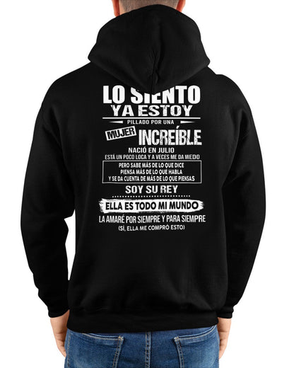 Julio - Chica genial nació en julio - Regalo especial para novio, esposo - T07 (SKU09-05-07)