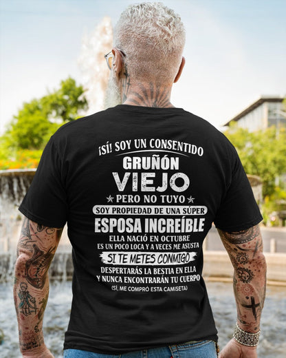 Esposa Increíble Octubre - Regalo especial para tu marido - T10 (SKU07-68-10)