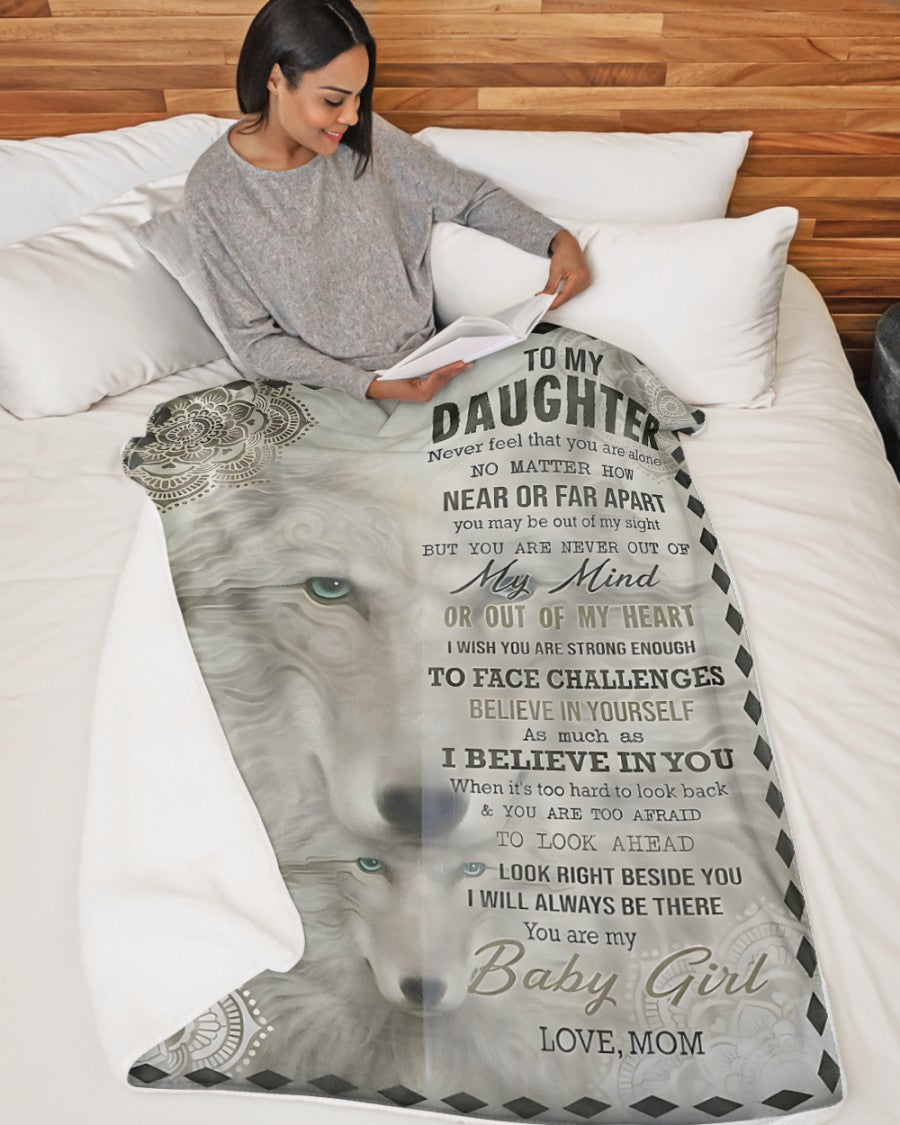 Special Gift For Your Daughter Blanket - From Mom (SKUB11-132)