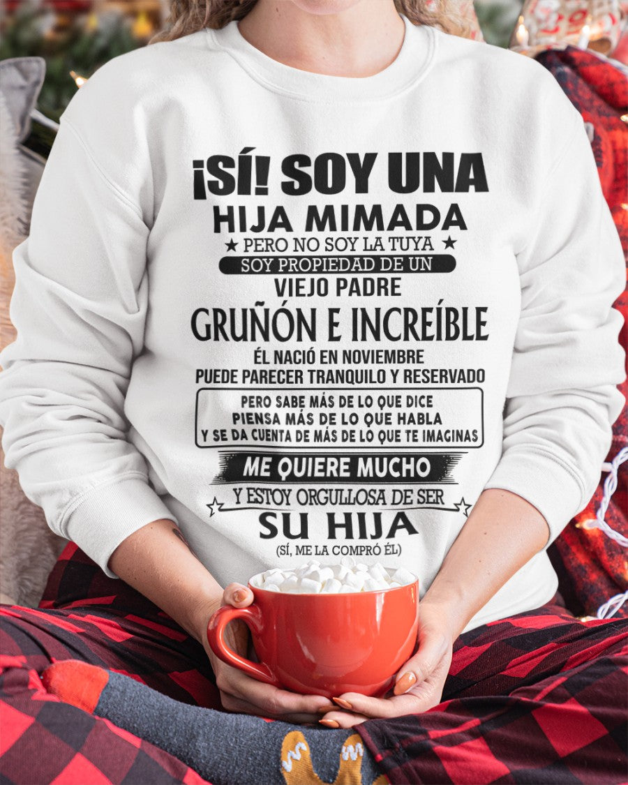 Padre nacido en Noviembre - Regalo especial para hija - TBN - T11 (Sku.TbnA16-11)