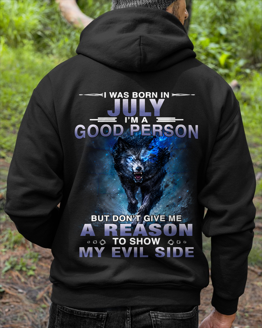 JULY – GOOD PERSON UNTIL PROVOKED - T-SHIRT FOR MEN - MTNN07 (SKU2605-386-07)