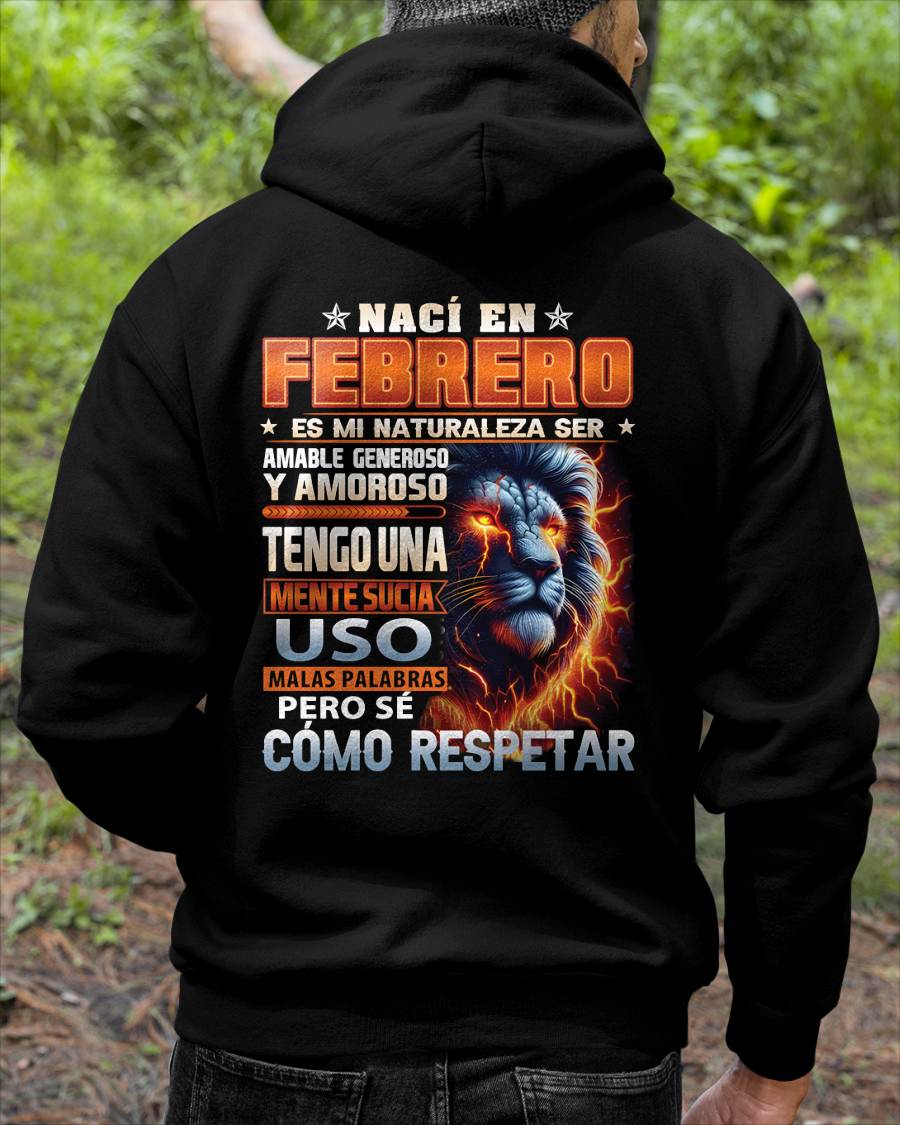 FEBRERO - MENTE SUCIA PERO S�� RESPETAR - REGALO DE CUMPLEA��OS PARA HOMBRES - MTNN02sp (SKU10-68-02)