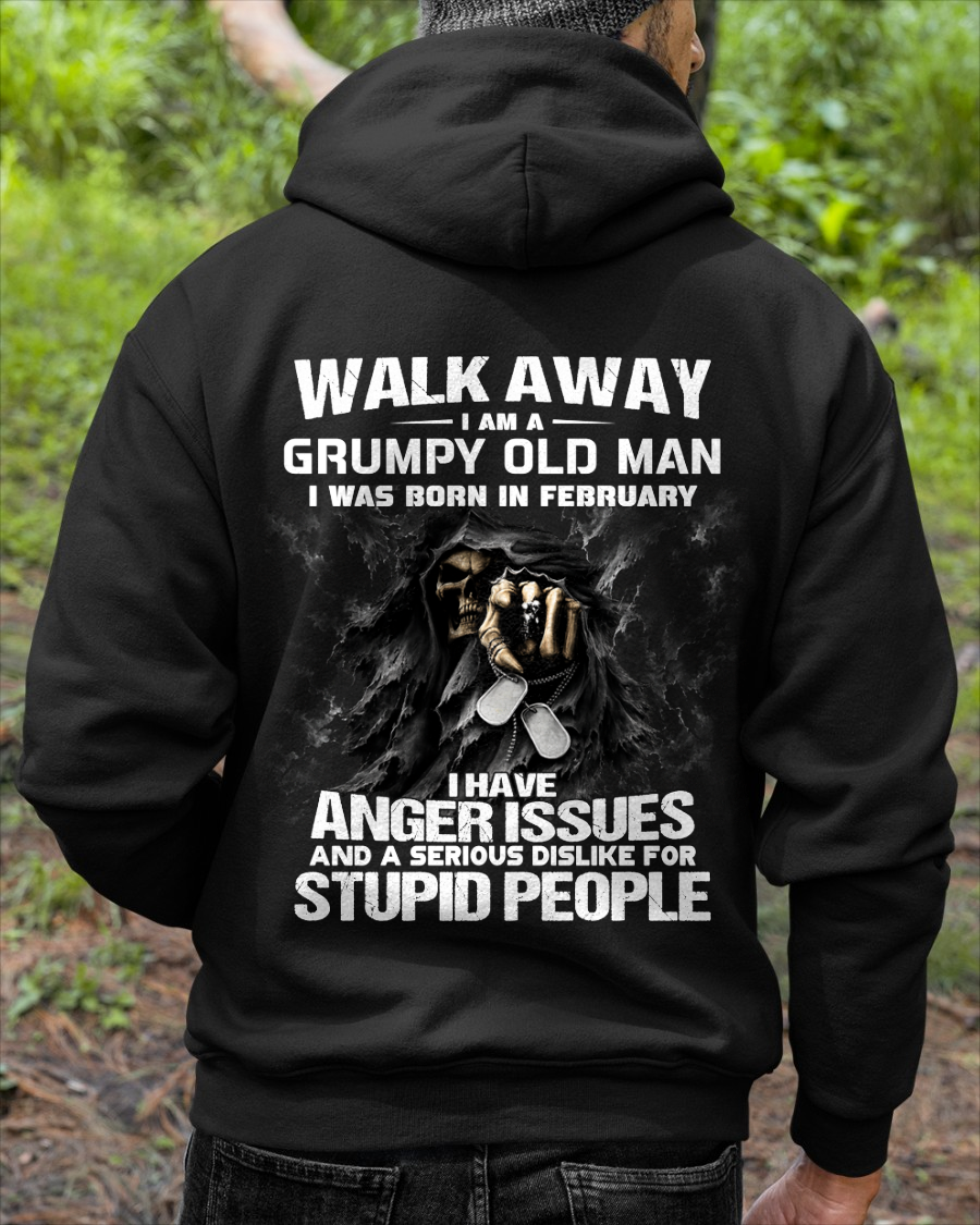 FEBRUARY GRUMPY OLD MAN – T-SHIRT FOR MEN  - MTNN02 (SKU2605-280-02)