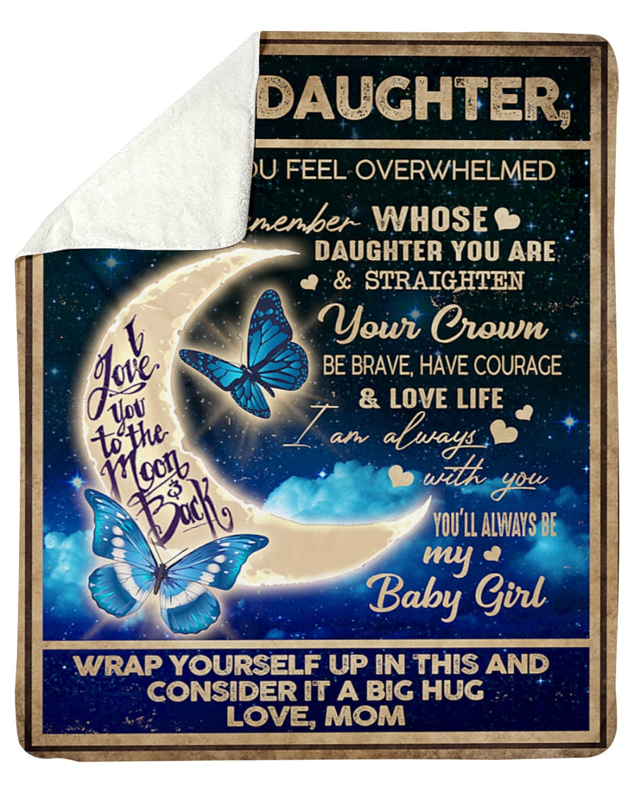 Special gift for Daughter - from Mom Blanket