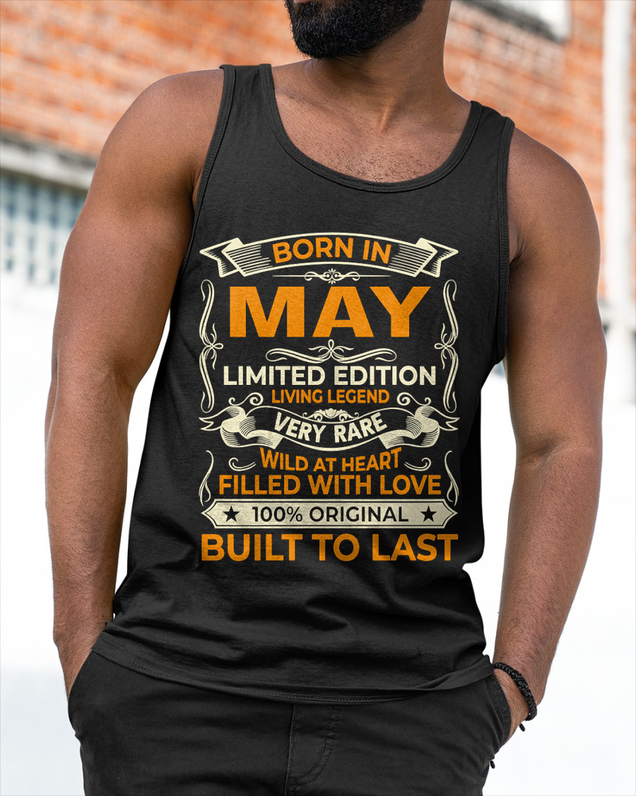 Born In May – Limited Edition Living Legend - T-Shirt For Men - MTNN05 (SKU2605-226-05)