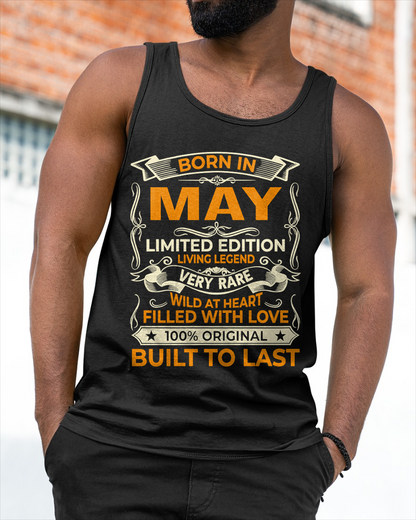 Born In May – Limited Edition Living Legend - T-Shirt For Men - MTNN05 (SKU2605-226-05)
