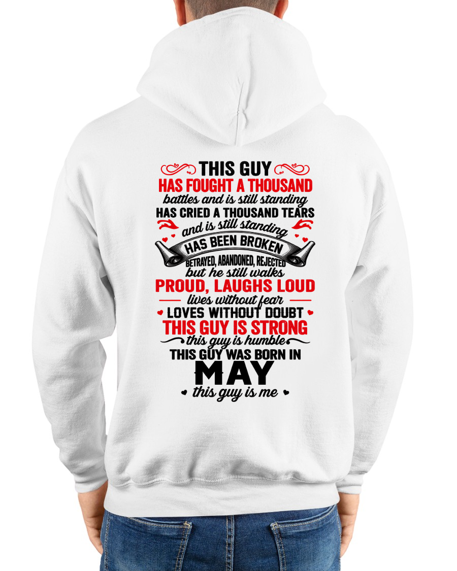 MAY GUY – STRONG, PROUD & UNBREAKABLE – T-SHIRT FOR MEN – MTNN05 (SKU2609-115-05)