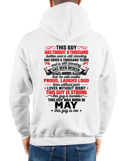 MAY GUY – STRONG, PROUD & UNBREAKABLE – T-SHIRT FOR MEN – MTNN05 (SKU2609-115-05)