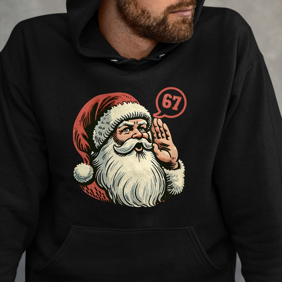 67 Christmas Funny Six Seven Meme Brainrot Santa Claus Boys T-Shirt - Christmas Unisex T-Shirt/Hoodie/Sweatshirt - HNDS00