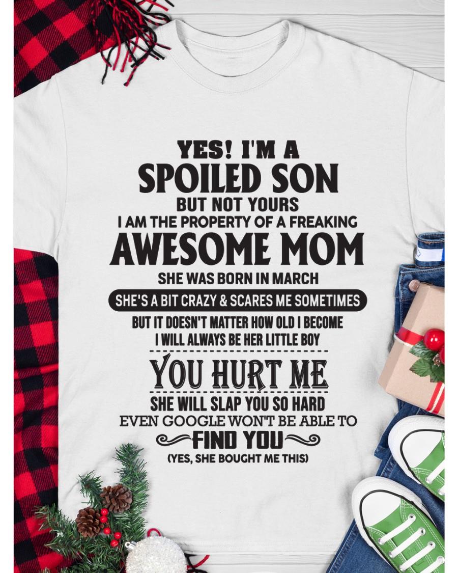 March - Gift for Son From Mom - HNDS03 ( SKU-MS01-03)