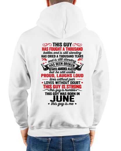 JUNE GUY – STRONG, PROUD & UNBREAKABLE – T-SHIRT FOR MEN – MTNN06 (SKU2609-115-06)