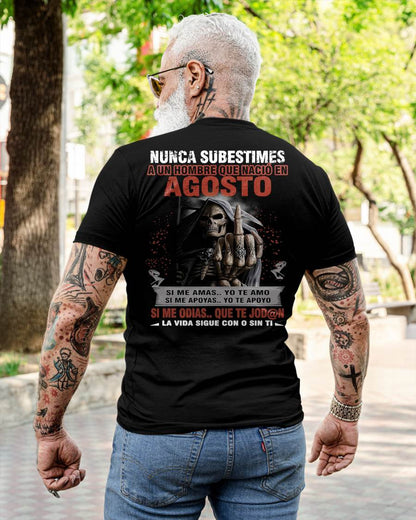 AGOSTO - NUNCA SUBESTIMES - MTNN08sp (SKU08-74-08)