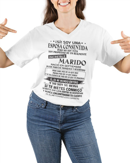 Septiembre - Marido Increíble Nació En Septiembre - Regalo Especial Para Esposa - T09 (SKU06-09-09)