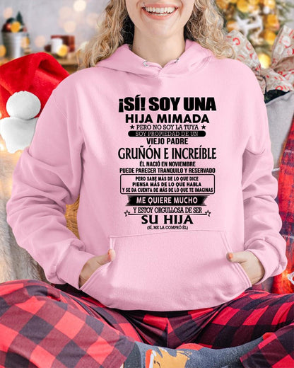 (Noviembre) Padre Increíble - Regalo especial para hija - T11 (Sku.TbnA16)