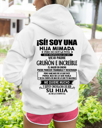 Enero Padre Increíble - Regalo especial para hija - TBN - T01 (SKU04-109-01)