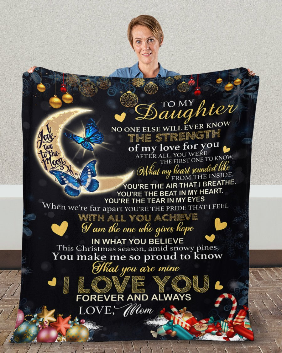 Special gift for your daughter Blanket -  from mom