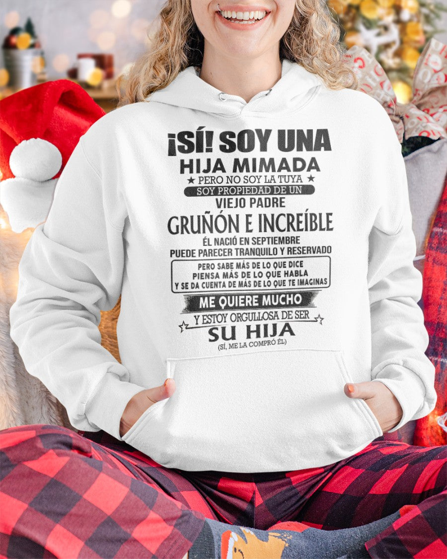 Padre nacido en Septiembre - Regalo especial para hija - TBN - T09 (Sku.TbnA16-09)