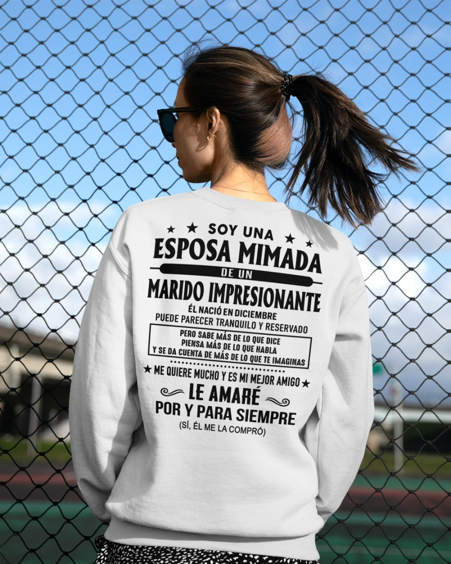Diciembre - Marido impresionante nacido en diciembre - Regalo especial para tu esposa - T12 (SKU05-81-12)