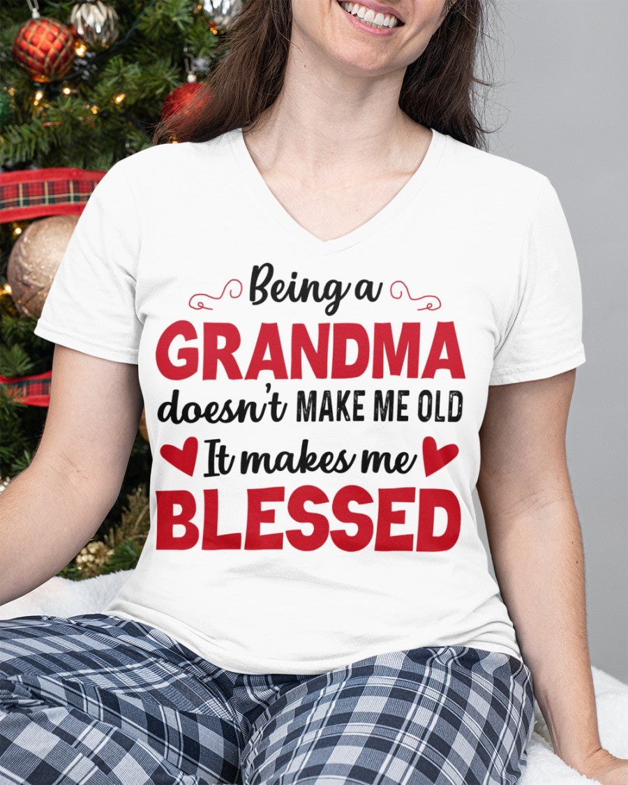 BEING A GRANDMA DOESN'T MAKE ME OLD- IT MAKES ME BLESSED MTNN00 (SKU10-11)