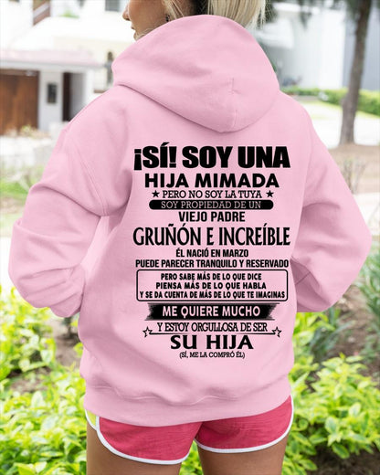 Marzo Padre Increíble - Regalo especial para hija - TBN - T03 (SKU04-109-03)