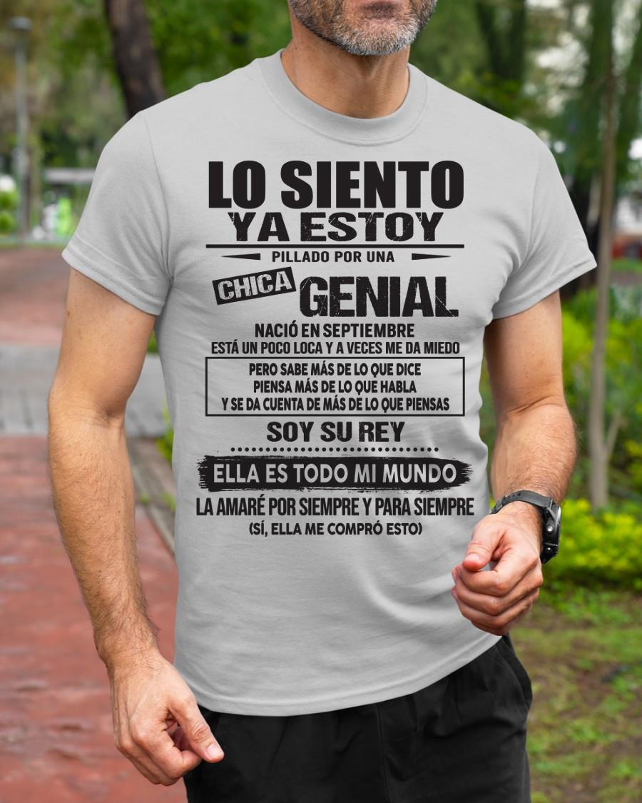 Septiembre Chica Genial - Regalo especial para tu novio - T09 (SKU05-95-09)