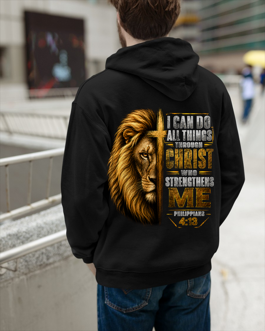 I CAN DO ALL THINGS THROUGH CHRIST - T-SHIRT FOR MEN  - MTNN00 (SKU2605-313)