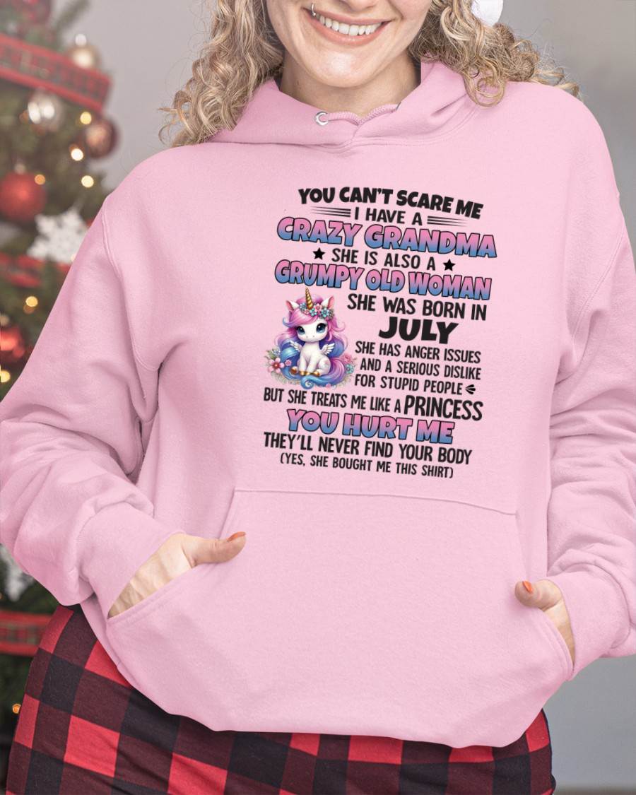 JULY - YOU CAN'T SCARE ME - GIFT FROM GRANDMA - MTNN07 (SKU09-106-07)