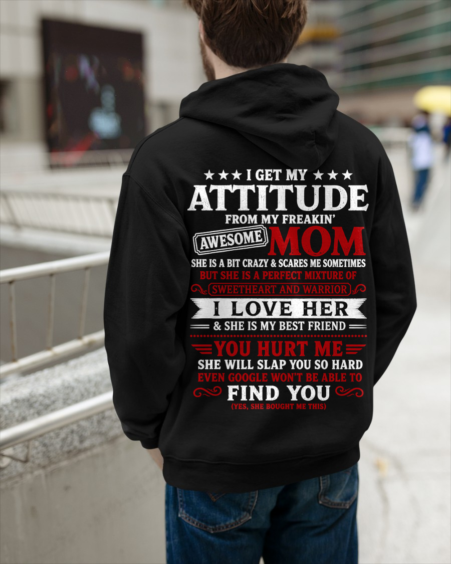 T-Shirt – Sweetheart & Warrior – Perfect Gift From Mom To Son - MTNN00 (SKU2605-153-00)