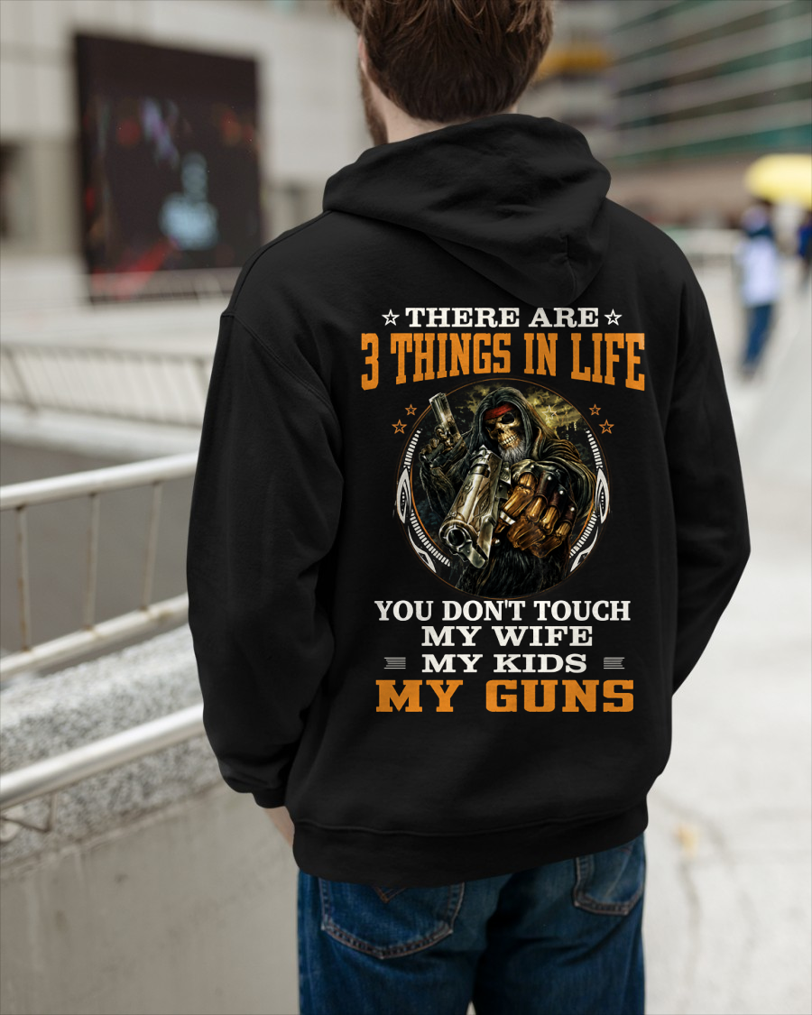 OLD MAN – THERE ARE 3 THINGS IN LIFE – T-SHIRT FOR MEN - MTNN00 (SKU2605-452-00)