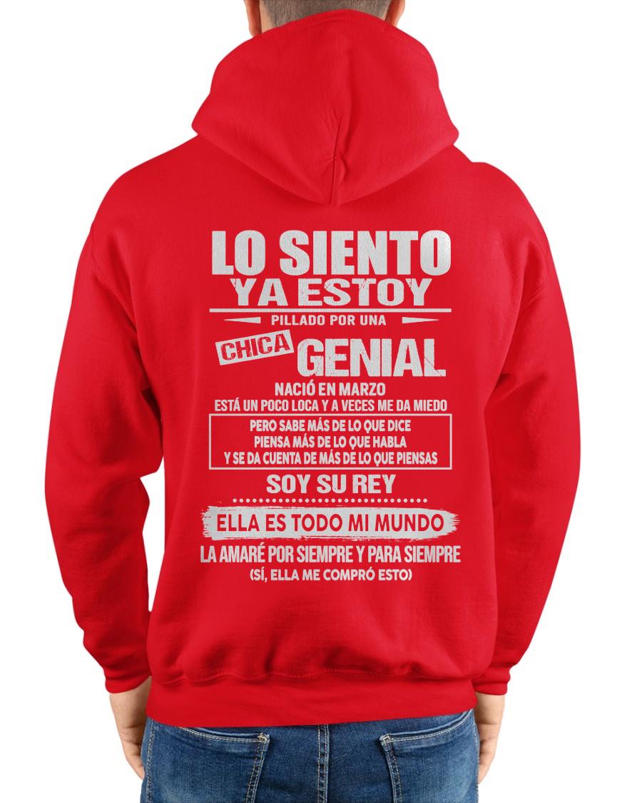 Marzo Chica genial - Regalo especial para novio - Black - T03 (SKU05-80-03)