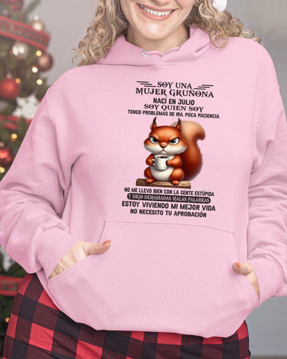 JULIO - MUJER GRU��ONA - REGALO DE CUMPLEA��OS PARA MUJERES - MTNN07sp (SKU09-36-07)