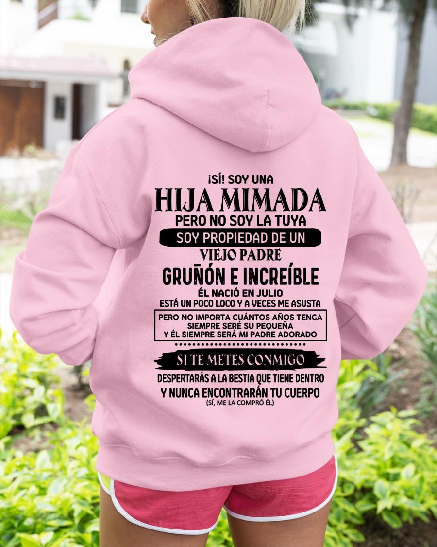 Julio - Padre increíble nacido en julio - Regalo perfecto para tu hija - T07 (SKU05-91-07)