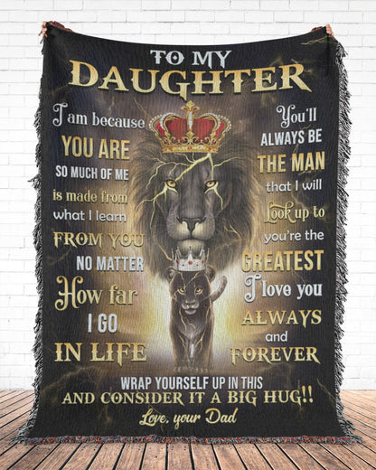 Special blanket for Daughter - From Dad blanket