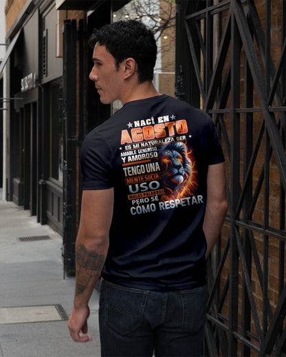 AGOSTO - MENTE SUCIA PERO S�� RESPETAR - REGALO DE CUMPLEA��OS PARA HOMBRES - MTNN08sp (SKU10-68-08)