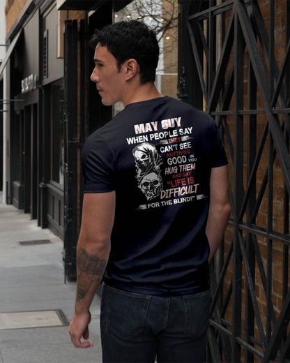 MAY - HUG THEM AND SAY... - BIRTHDAY T-SHIRT FOR MEN - MTNN05 (SKU12-253-05)