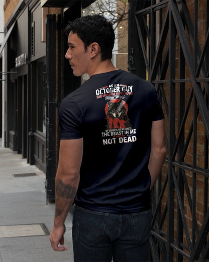 OCTOBER - KIND AND LOVING ARE MY NATURE - BIRTHDAY T-SHIRT FOR MEN - MTNN10 (SKU26T-01-17-10)