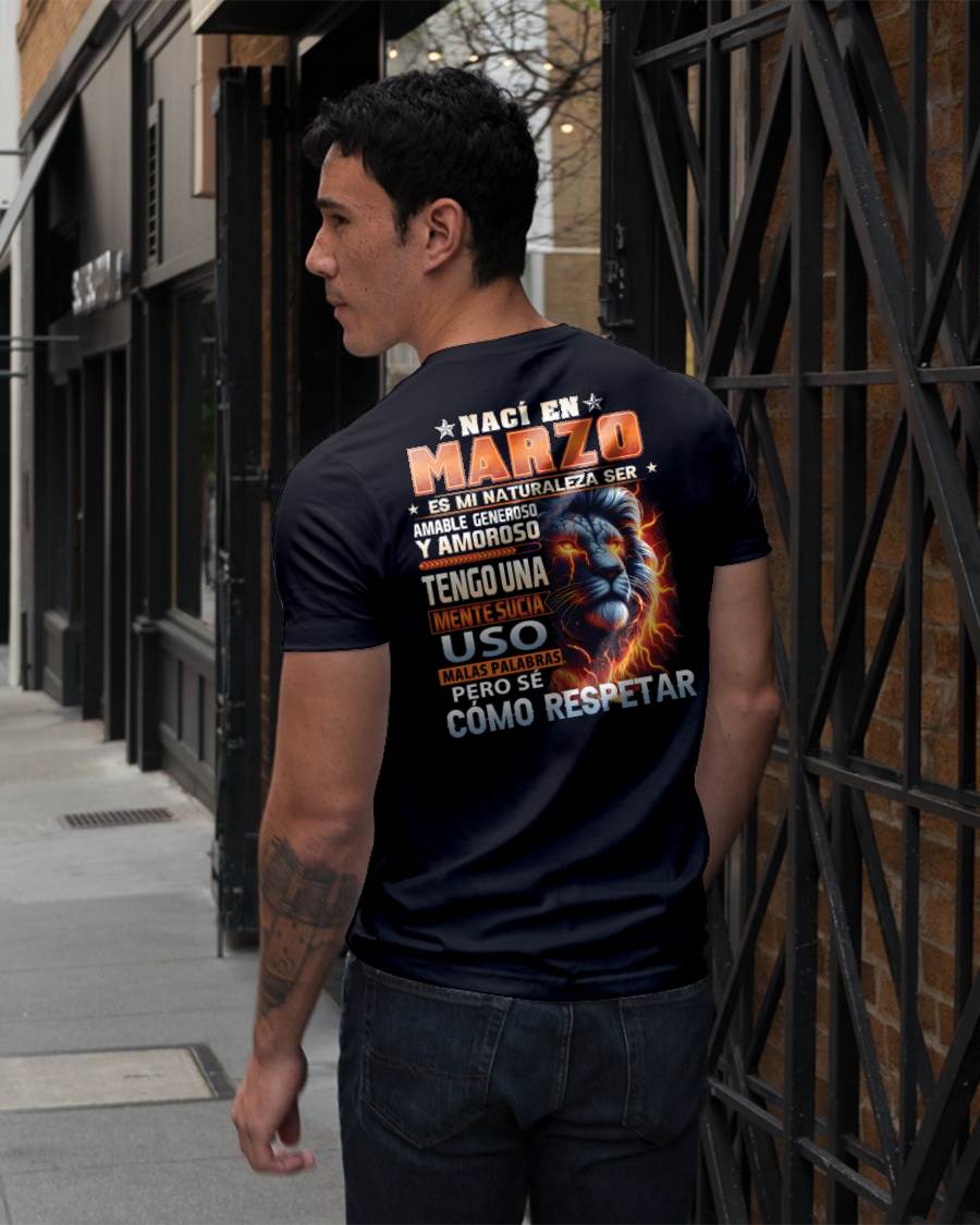 MARZO - MENTE SUCIA PERO S�� RESPETAR - REGALO DE CUMPLEA��OS PARA HOMBRES - MTNN03sp (SKU10-68-03)