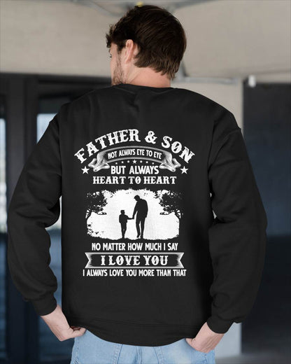 FATHER & SON - T SHIRT- GIFT FROM DAD -MTNN00 (SKU2606-130)