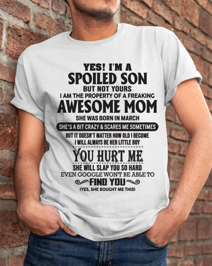 March - Gift for Son From Mom - HNDS03 ( SKU-MS01-03)