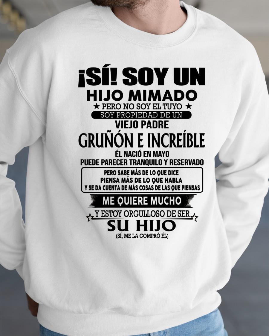 (Mayo) Padre Increíble - Regalo especial para hijo - T05 (Sku.tbn07-05)
