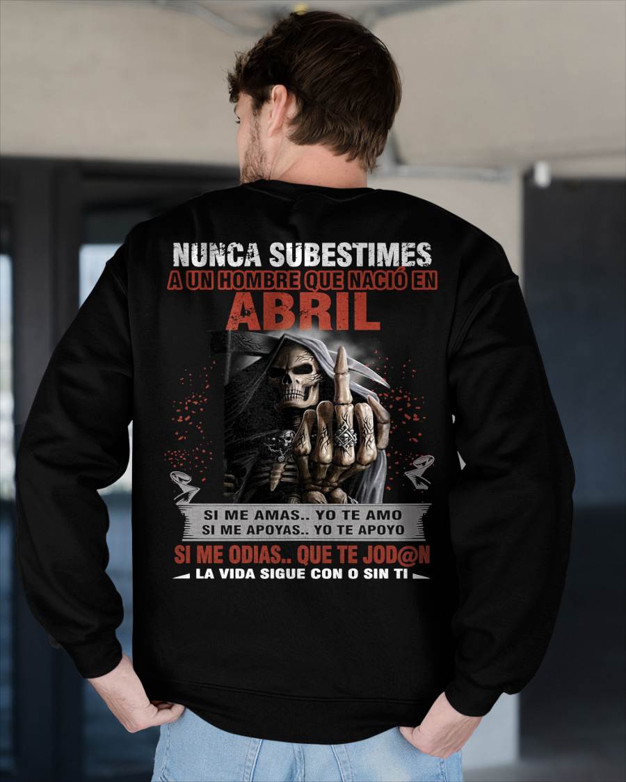 ABRIL - NUNCA SUBESTIMES - MTNN04sp (SKU08-74-04)