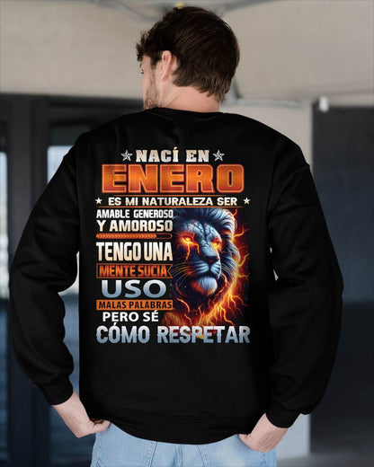 ENERO - MENTE SUCIA PERO S�� RESPETAR - REGALO DE CUMPLEA��OS PARA HOMBRES - MTNN01sp (SKU10-68-01)