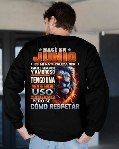 JUNIO - MENTE SUCIA PERO S�� RESPETAR - REGALO DE CUMPLEA��OS PARA HOMBRES - MTNN06sp (SKU10-68-06)