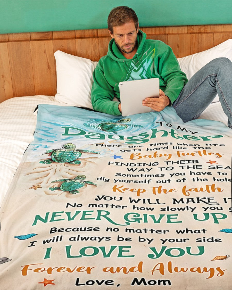 Special Gift For Your Daughter Blanket - From Mom