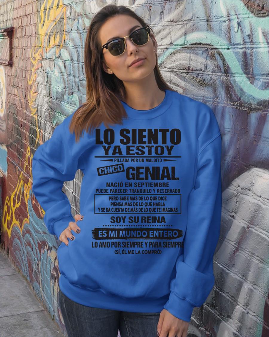 Septiembre - Chico genial Nació en septiembre - Regalo especial para novia - T09 (SKU04-18)
