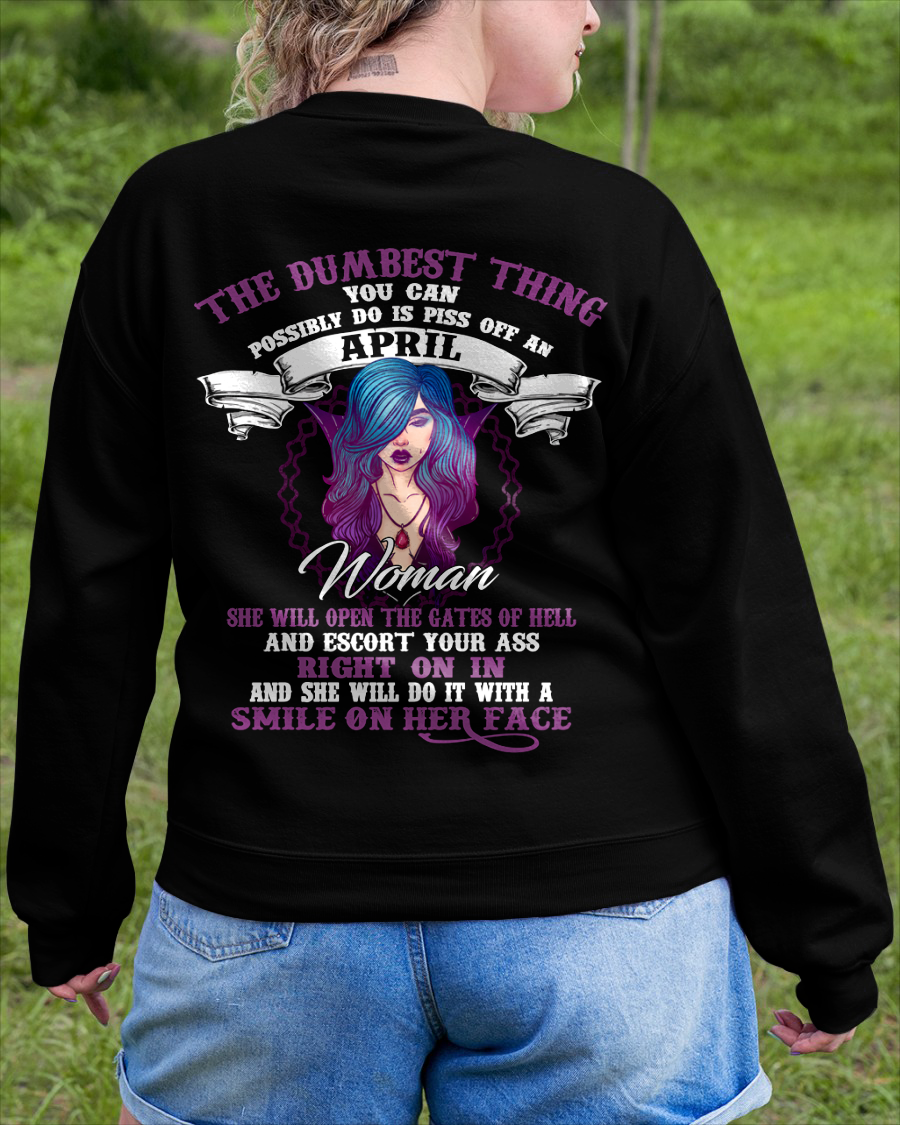 APRIL – WILD & DANGEROUS GIRL – T-SHIRT FOR WOMEN  - MTNN04 (SKU2605-248-04)