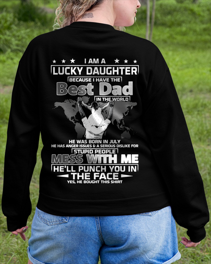 JULY - BEST DAD IN THE WORLD – GIFT FROM DAD - MTNN07 (SKU2606-13-07)