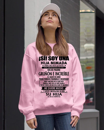 (Junio) Padre Increíble - Regalo especial para hija - T06 (Sku.TbnA16)