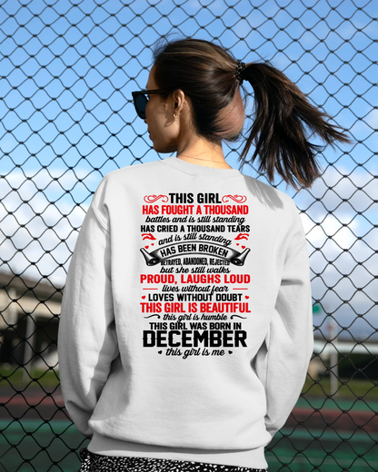 DECEMBER – BEAUTIFUL, STRONG & UNBREAKABLE – T-SHIRT FOR WOMEN – MTNN12 (SKU2609-116-12)