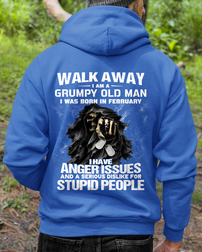 FEBRUARY GRUMPY OLD MAN – T-SHIRT FOR MEN  - MTNN02 (SKU2605-280-02)